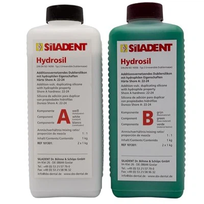 Silikonu dublēšana - hidrosils 1: 1
